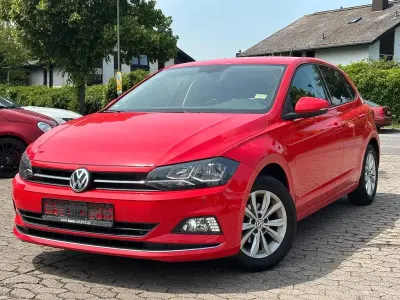 Gebraucht VW Polo Highline 95 PS (69 kW) 2018 Rot Kleinwagen