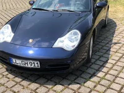 Gebraucht Porsche 911 Carrera 4 Cabriolet 320 PS (235 kW) 2004 Blau Cabrio