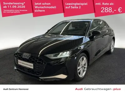 Gebraucht Audi A3 Advanced Plus 150 PS (110 kW) 2025 Mythosschwarz metallic Limousine