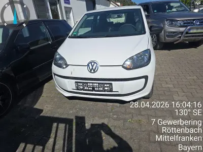 Brugt VW up! 60 HK (44 kW) 2012 Hvid Hatchback