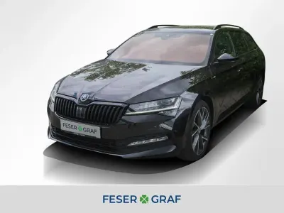 Gebraucht Skoda Superb SportLine 200 PS (147 kW) 2023 Black magic perleffekt Kombi