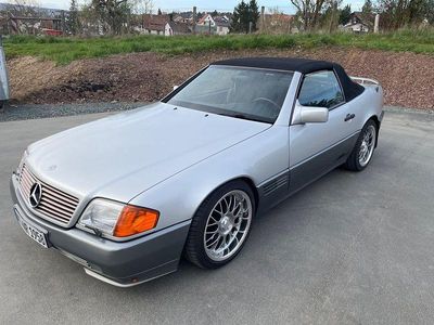 Usata Mercedes SL500 320 CV (235 kW) 1991 Argento Cabrio