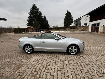 Usata Audi A5 Cabriolet S-Line 239 CV (175 kW) 2011 Argento Cabrio