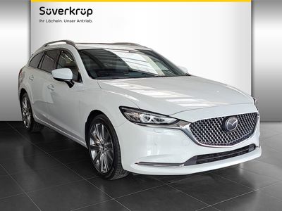 Schwarz Gebraucht 2022 Mazda 6 Takumi-Line Kombi | 34.990 € (Teuer)