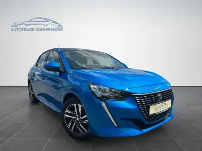 Gebraucht Peugeot 208 Allure 101 PS (74 kW) 2019 Blau Kleinwagen