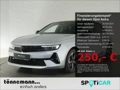 Gebraucht Opel Astra 131 PS (96 kW) 2025 Kristall silber Kleinwagen