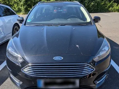 Gebraucht Ford Focus Titanium 120 PS (88 kW) 2017 Schwarz Kombi