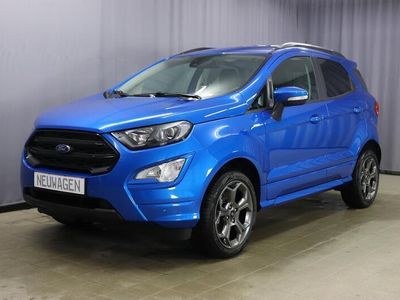 gebraucht Ford Ecosport ST-Line 1.0 125PS, Winterpaket, ST-Line-Sportlenkrad, Klimaanlage, Radio DAB, AppleCarPlay&Android Auto, PDC vorne und hinten, Rückfahrkamera, Lichtsensor, Tempomat, Nebelscheinwerfer, 17 Zoll Leichtmetallfelgen, uvm.