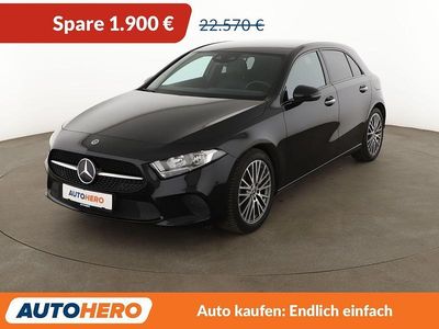 Gebraucht Mercedes A180 Progressive 136 PS (100 kW) 2020 Schwarz Limousine