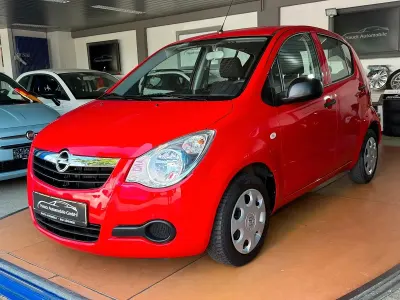 Gebraucht Opel Agila 65 PS (47 kW) 2009 Rot Kleinwagen