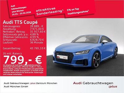 Gebraucht Audi TTS Design 306 PS (225 kW) 2020 Turboblau Coupé
