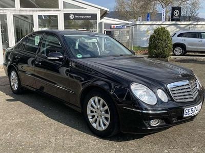Gebraucht Mercedes E350 Elegance 272 PS (200 kW) 2007 Obsidianschwarz met. Limousine
