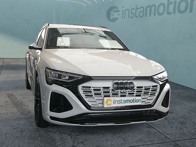Weiß Gebraucht 2023 Audi Q8 e-tron S-Line SUV | 60.980 € (Etwas zu teuer)