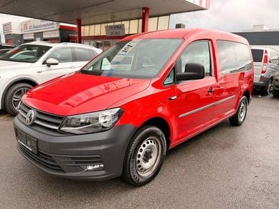 Gebraucht VW Caddy Maxi 102 PS (75 kW) 2018 Rot Van / Kleinbus