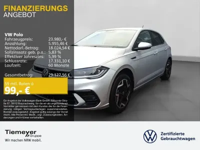 Käytetty VW Polo R-line 116 HP (85 kW) 2026 Hopea Viistoperä