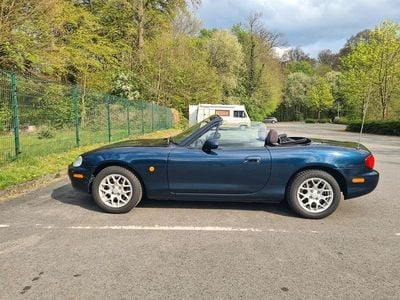 Second-hand Mazda MX5 110 CP (80 kW) 1998 Albastru Cabrio