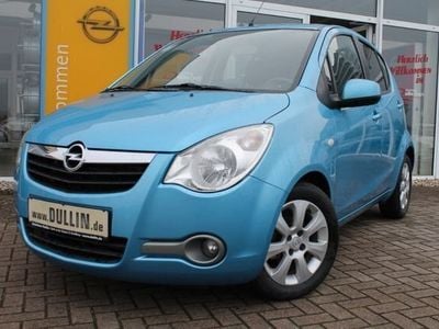Gebraucht Opel Agila Edition 86 PS (63 kW) 2009 Blau Kleinwagen