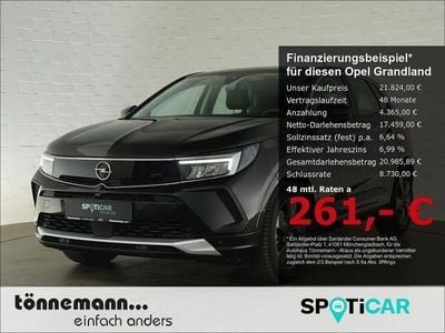 Usado Opel Grandland X Enjoy 131 HP (96 kW) 2024 Preto SUV