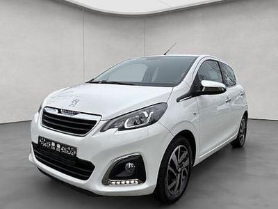 Gebraucht Peugeot 108 Allure 69 PS (50 kW) 2017 Weiß Kleinwagen
