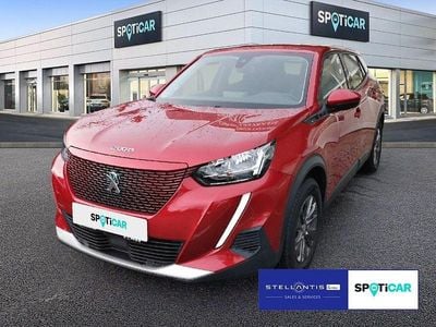 Gebraucht Peugeot e-2008 Active 100 kW (136 PS) 2021 Rot SUV