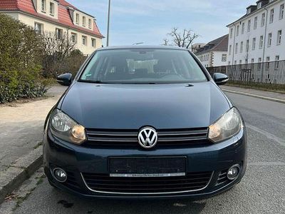 Gebraucht VW Golf VI Comfortline 122 PS (89 kW) 2009 Blau Kleinwagen