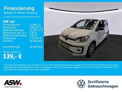 Weiß Gebraucht 2023 VW up! Active Kleinwagen | 13.830 € (Fairer Preis)