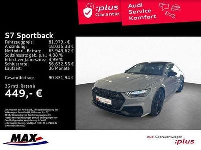 Gebraucht Audi S7 Sportback Ambiente 344 PS (253 kW) 2025 Nardograu brillantschwarz Kleinwagen
