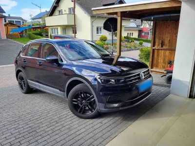 Używany VW Tiguan Highline 150 KM (110 kW) 2019 Czarny SUV