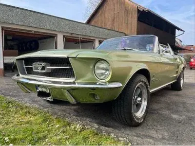 Gebraucht Ford Mustang 200 PS (147 kW) 1967 Grün Cabrio
