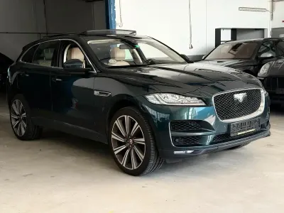 Gebraucht Jaguar F-Pace Portfolio 300 PS (220 kW) 2016 Grün SUV