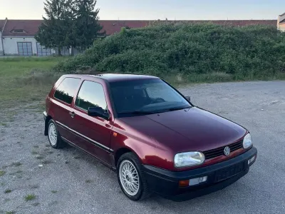 Brugt VW Golf III 60 HK (44 kW) 1992 Rød Hatchback
