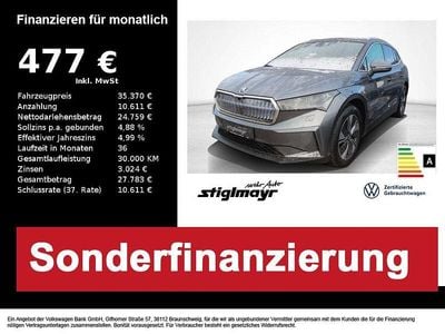 Gebraucht Skoda Enyaq iV 194 kW (265 PS) 2023 Graphitegrau metallic SUV