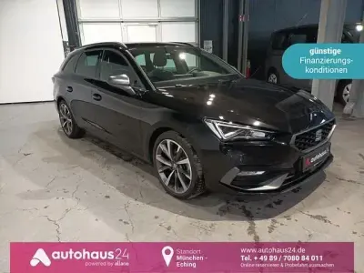 Usata Seat Leon ST FR 150 CV (110 kW) 2023 Nero Station wagon