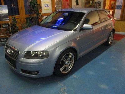 Brugt Audi A3 Ambition 102 HK (75 kW) 2008 Blå Hatchback