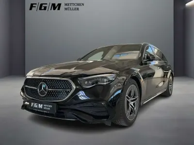 Gebraucht Mercedes E220 AMG line 197 PS (144 kW) 2024 Lack obsidianschwarz Kombi