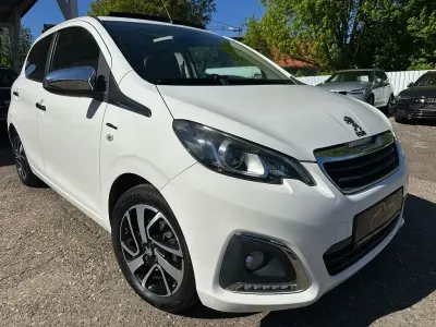 Occasion Peugeot 108 GT-line 69 PK (50 kW) 2018 Wit Cabriolet