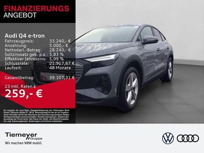 Kieselgrau Gebraucht 2022 Audi Q4 Sportback e-tron Ambiente SUV | 31.940 € (Superpreis)