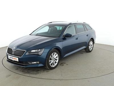 Gebraucht Skoda Superb Style 2018 Blau Kombi