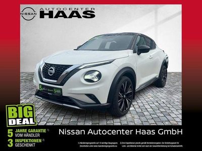 Gebraucht Nissan Juke 114 PS (83 kW) 2021 Pearl white/black m (metallic) SUV