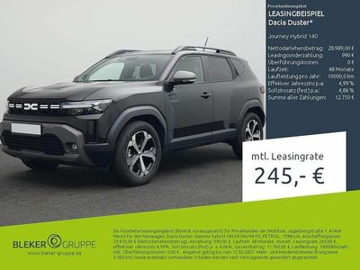 Nuova Dacia Duster Journey 140 CV (102 kW) 2026 Nero SUV