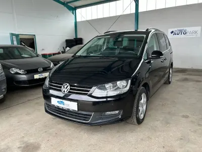 Gebraucht VW Sharan Match 140 PS (102 kW) 2012 Schwarz Van / Kleinbus