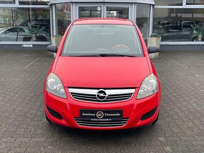 Gebraucht Opel Zafira Selection 116 PS (85 kW) 2009 Powerrot b Van / Kleinbus