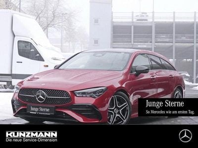 Rot Gebraucht 2025 Mercedes CLA250 AMG Limousine | 40.549 € (Guter Preis)