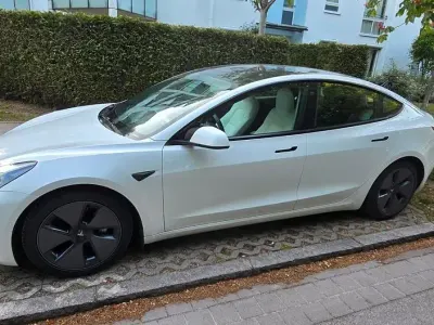 Occasion Tesla Model 3 Long Range AWD 366 kW (498 ch) 2021 Blanc Berline