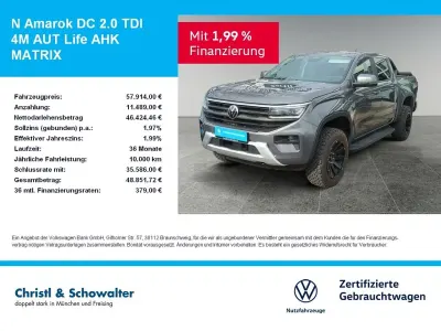 Gebraucht VW Amarok Life 205 PS (150 kW) 2026 Grau Pickup