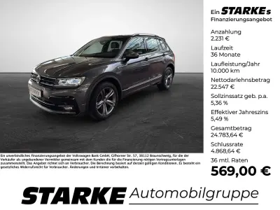 Gebraucht VW Tiguan Highline 239 PS (175 kW) 2018 Grau (indiumgrau metallic) SUV