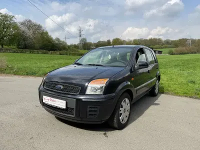 Gebraucht Ford Fusion Style 75 PS (55 kW) 2010 Pantherschwarz metallic Kleinwagen