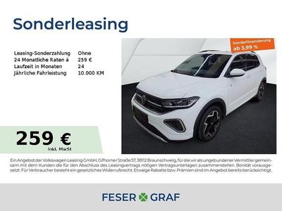 Gebraucht VW T-Cross R-line 150 PS (110 kW) 2025 Pure white SUV