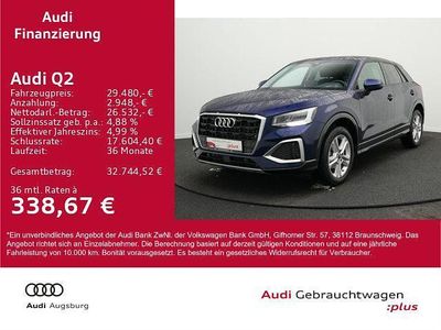 Gebraucht Audi Q2 Advanced Plus 150 PS (110 kW) 2025 Blau SUV