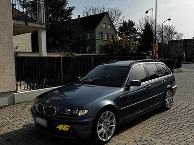 Gebraucht BMW 320 170 PS (125 kW) 2005 Blau Kombi